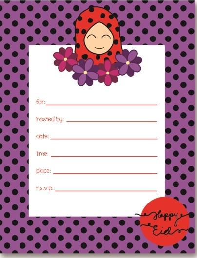 Ladybug Ameena Invitations