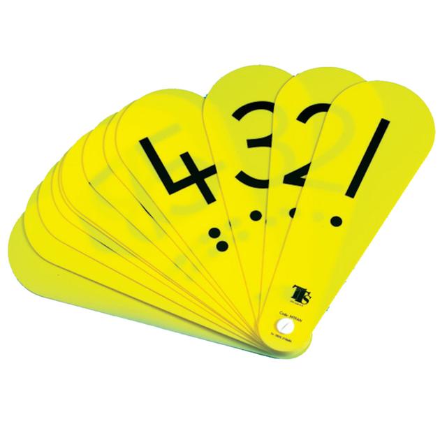 TTS - Children's Number Fans With Decimal Point - 30pcs