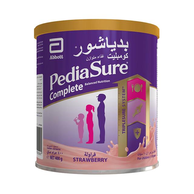 Pediasure Complete Triplesure Strawberry 400gm