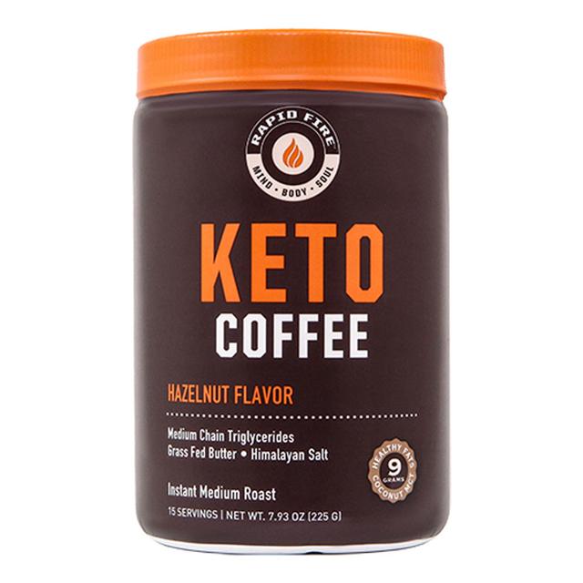 Rapid Fire Hazelnut Ketogenic Coffee 225g