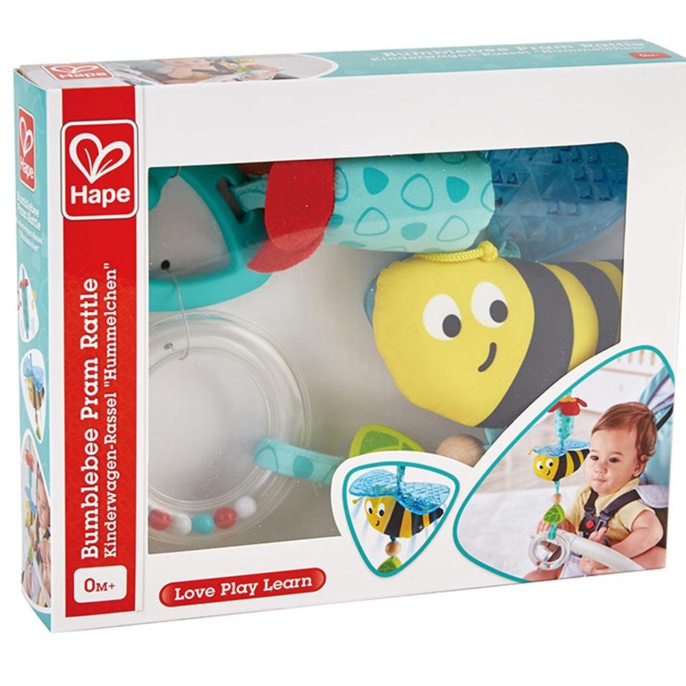 Hape - Bumblebee Pram Rattle