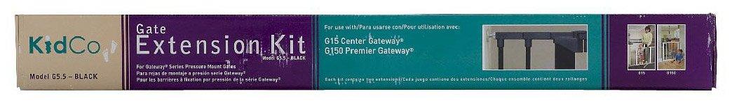 Kidco® Gateway 5.5" Ext Kit - Black