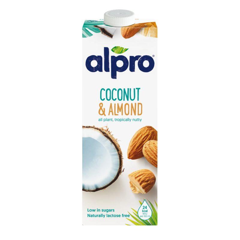 Alpro - Drink Coconut-Almond 1L, Pack Of 8