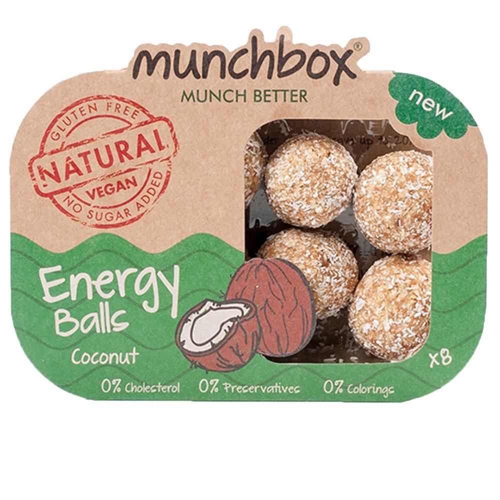 Munchbox - Energy Balls - Coconut, 10x8's