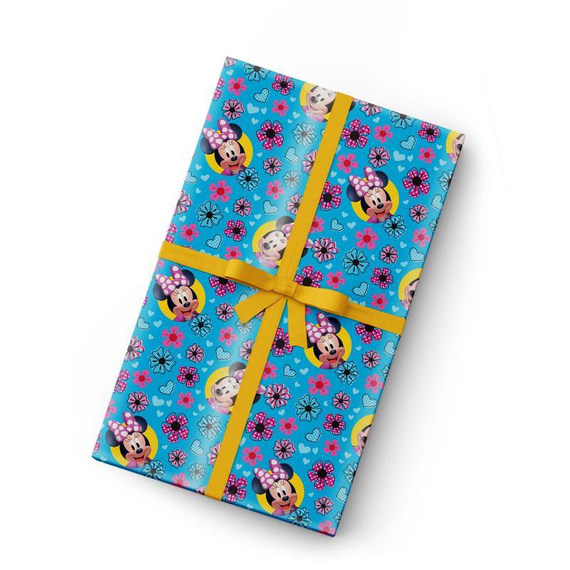 Party Centre - Disney Minnie Happy Helpers Giftwrap