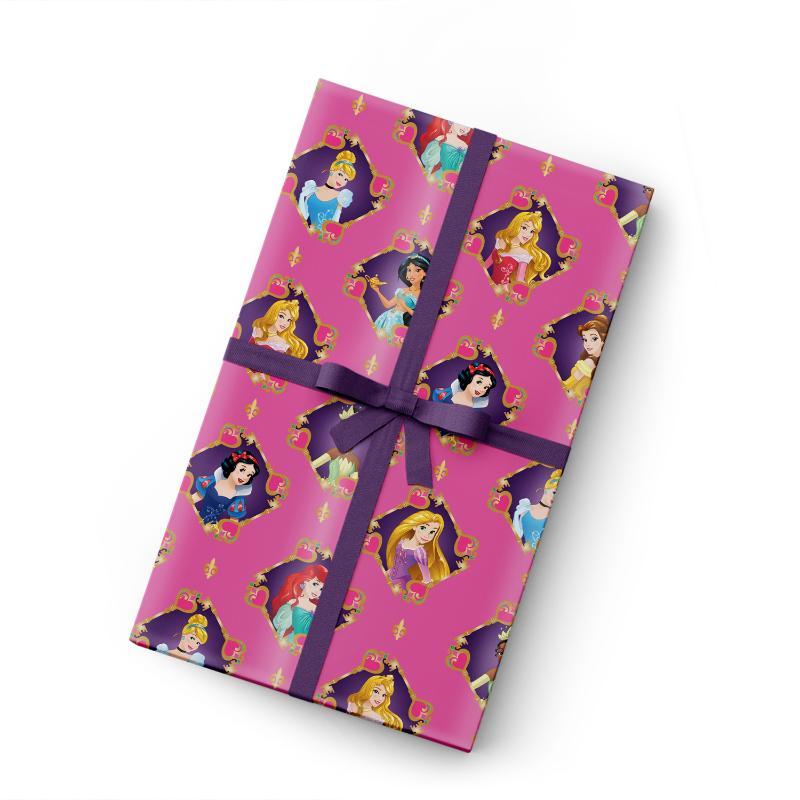 Party Centre - Disney Princesses Keys to the Kingdom Giftwrap