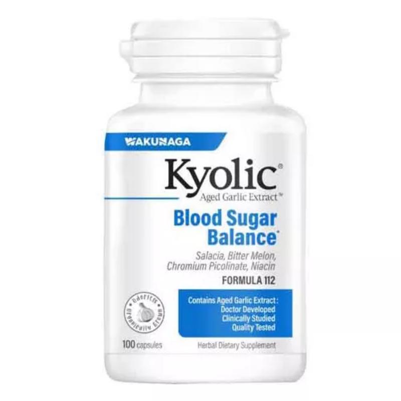 Kyolic Formula 112 Blood Sugar Balance 100 Capsules