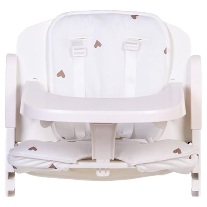 Childhome - Evosit Highchair + Free Cushion Jersey Heart