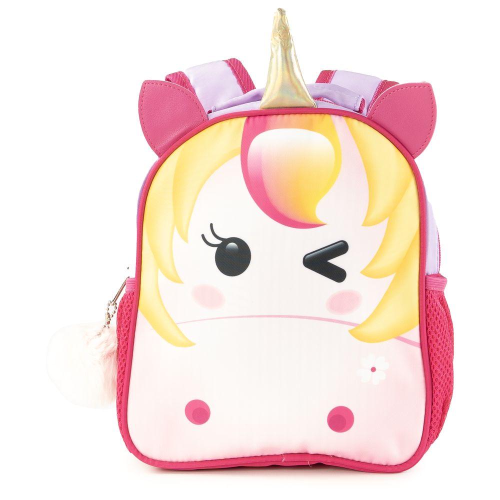 Rainbow Skool - Unicorn Set of 4 - Toddler - Backpack, Stationary Bag, Lunchbox & Tritan Water Bottle