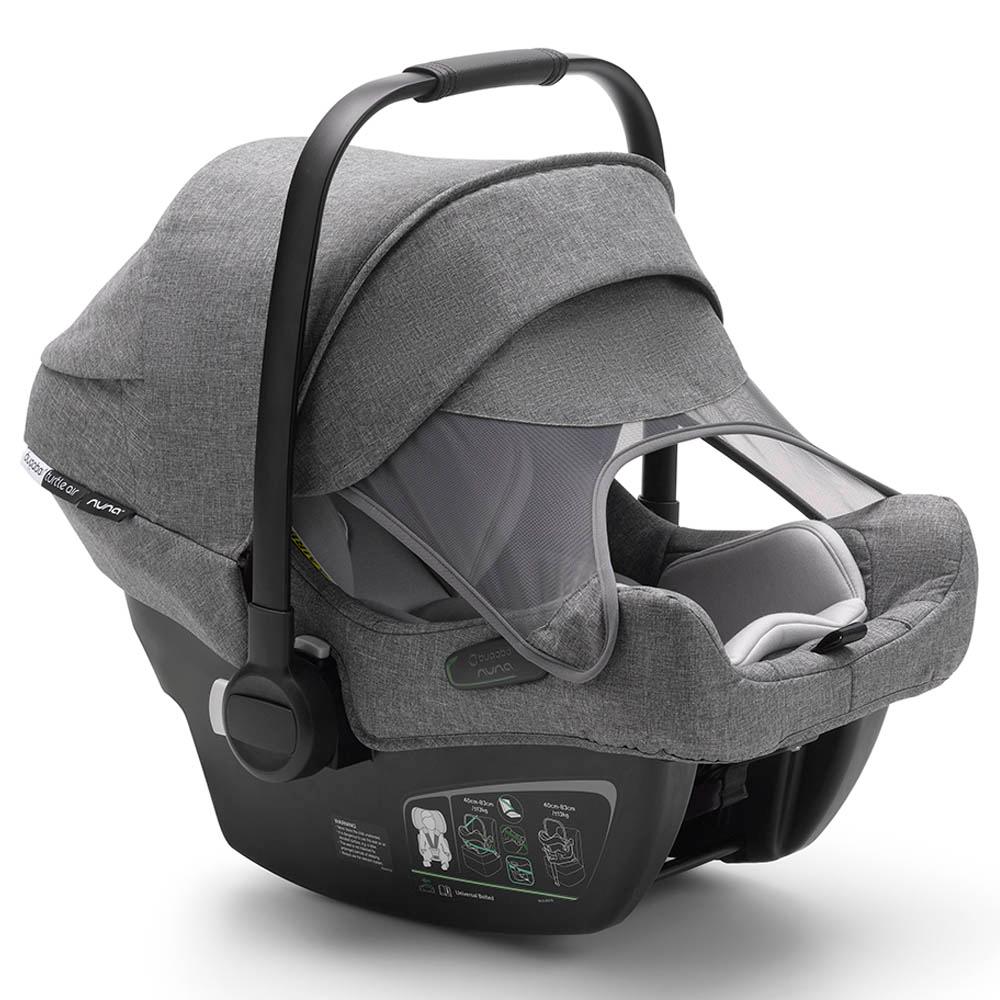 Bugaboo - Turtle Air By Nuna Car Seat - Group 0+ - Grey