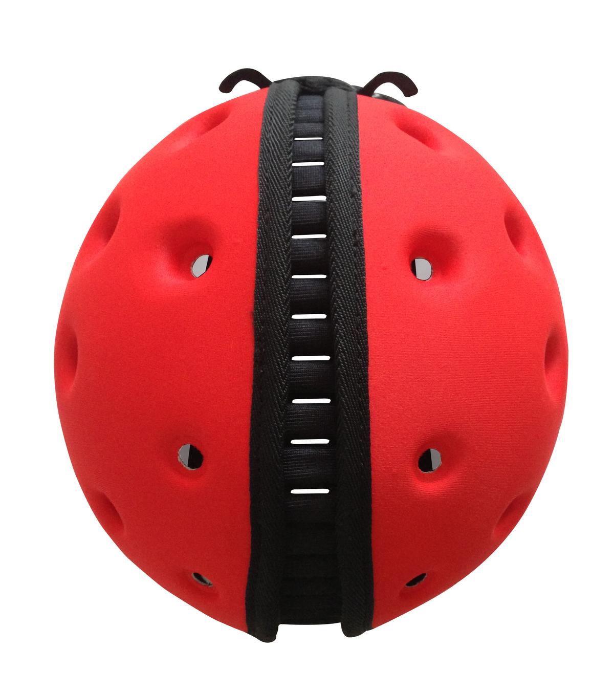 SafeheadBABY - Soft Protective Headgear - Ladybird Red