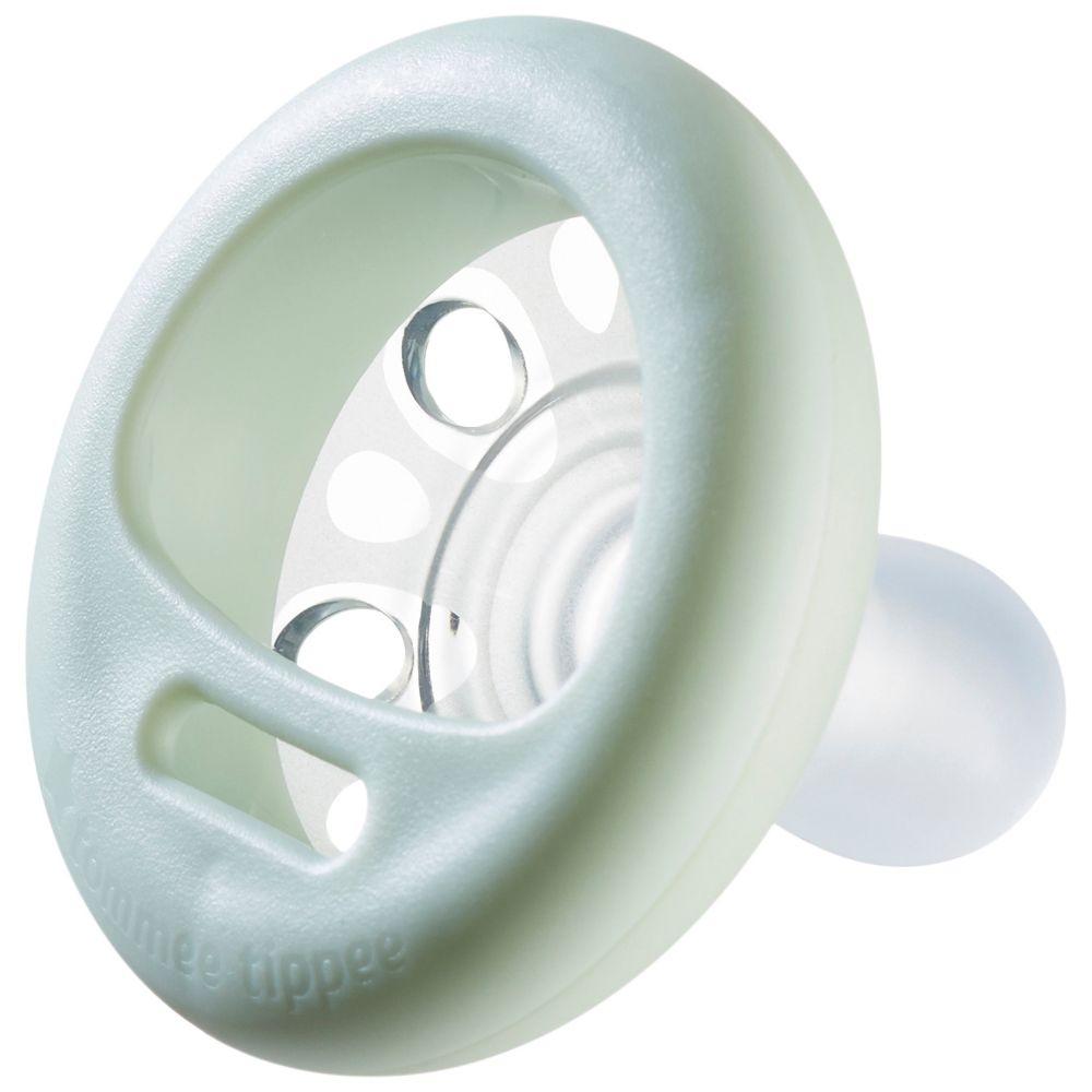 Tommee Tippee Closer To Nature Night Time Soother Pack of 2 (0-6m)