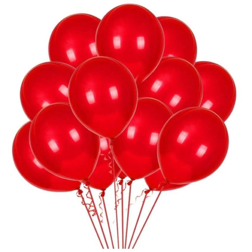 Highland - Metallic Red Balloons 50pcs