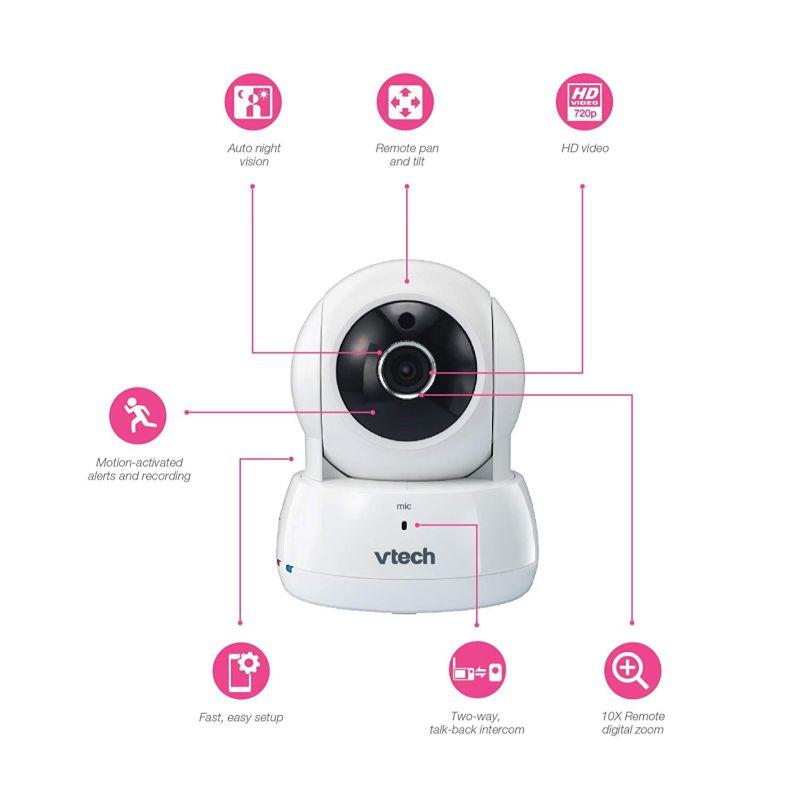 Vtech - Wifi HD Pan & Tilt Camera with Remote Access