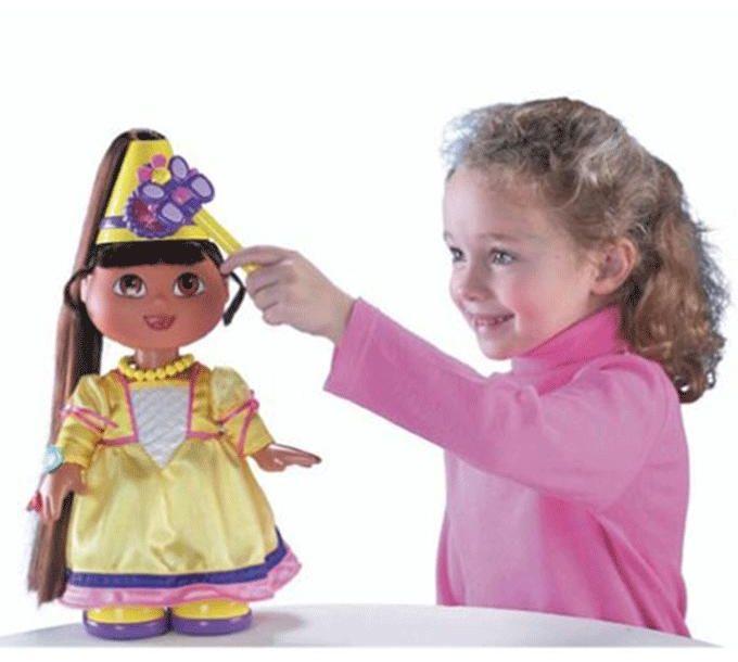 Fisher-Price - Dora Magic Hair Fairytale (Arabic)